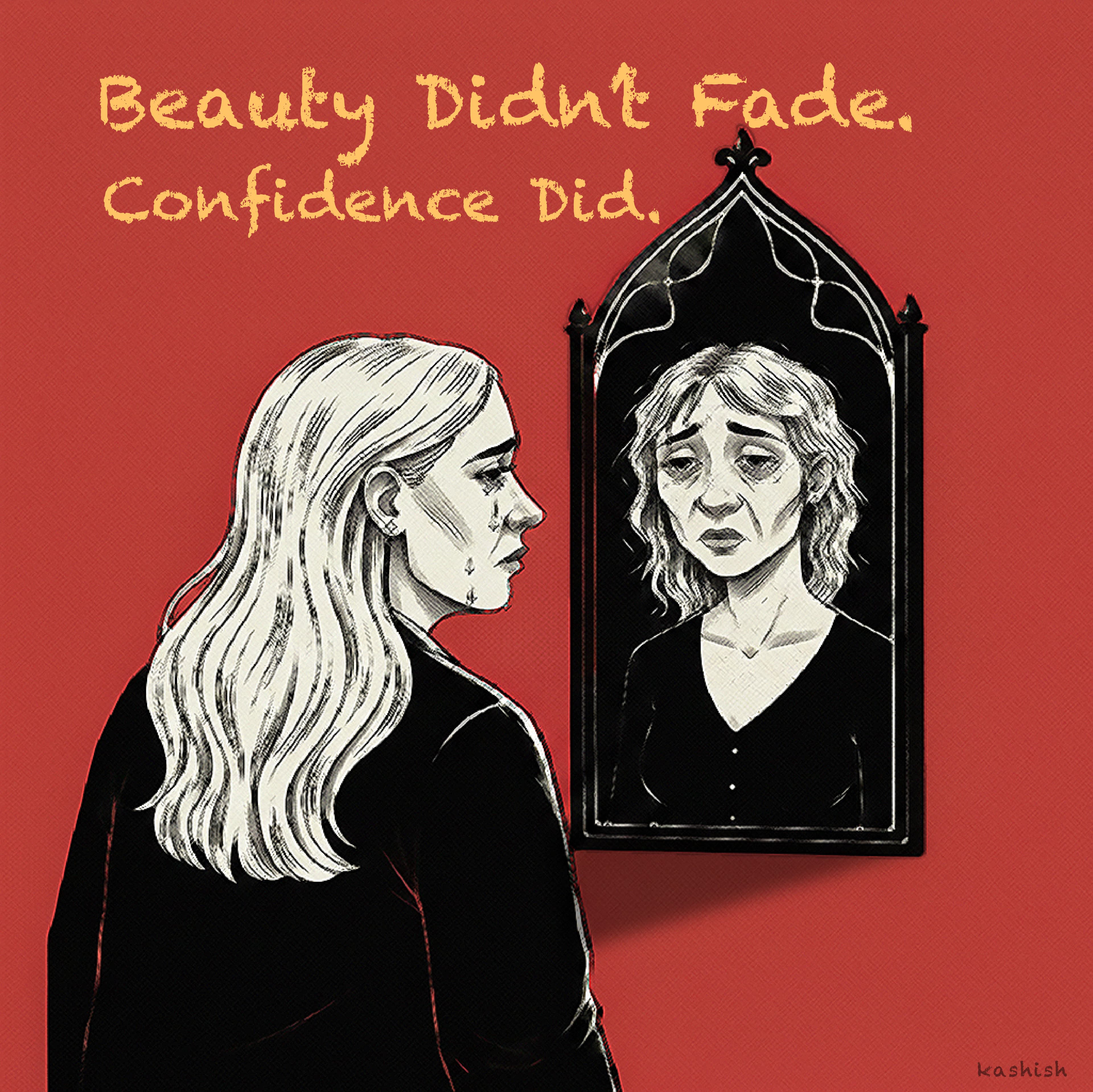 Beauty Didn't Fade Poster