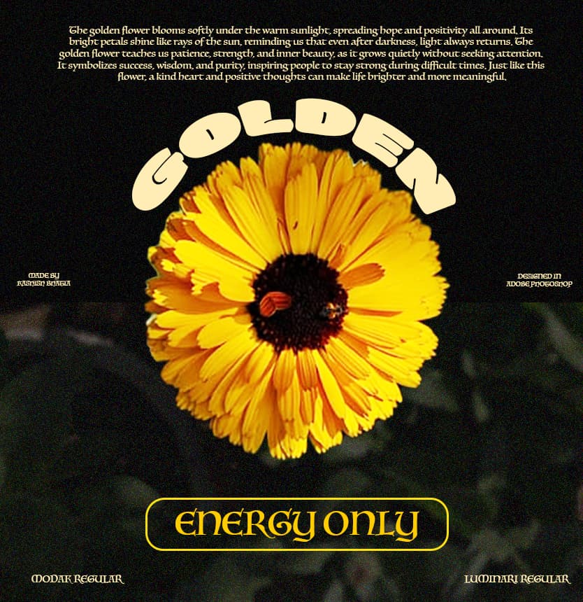 Energy Only Poster